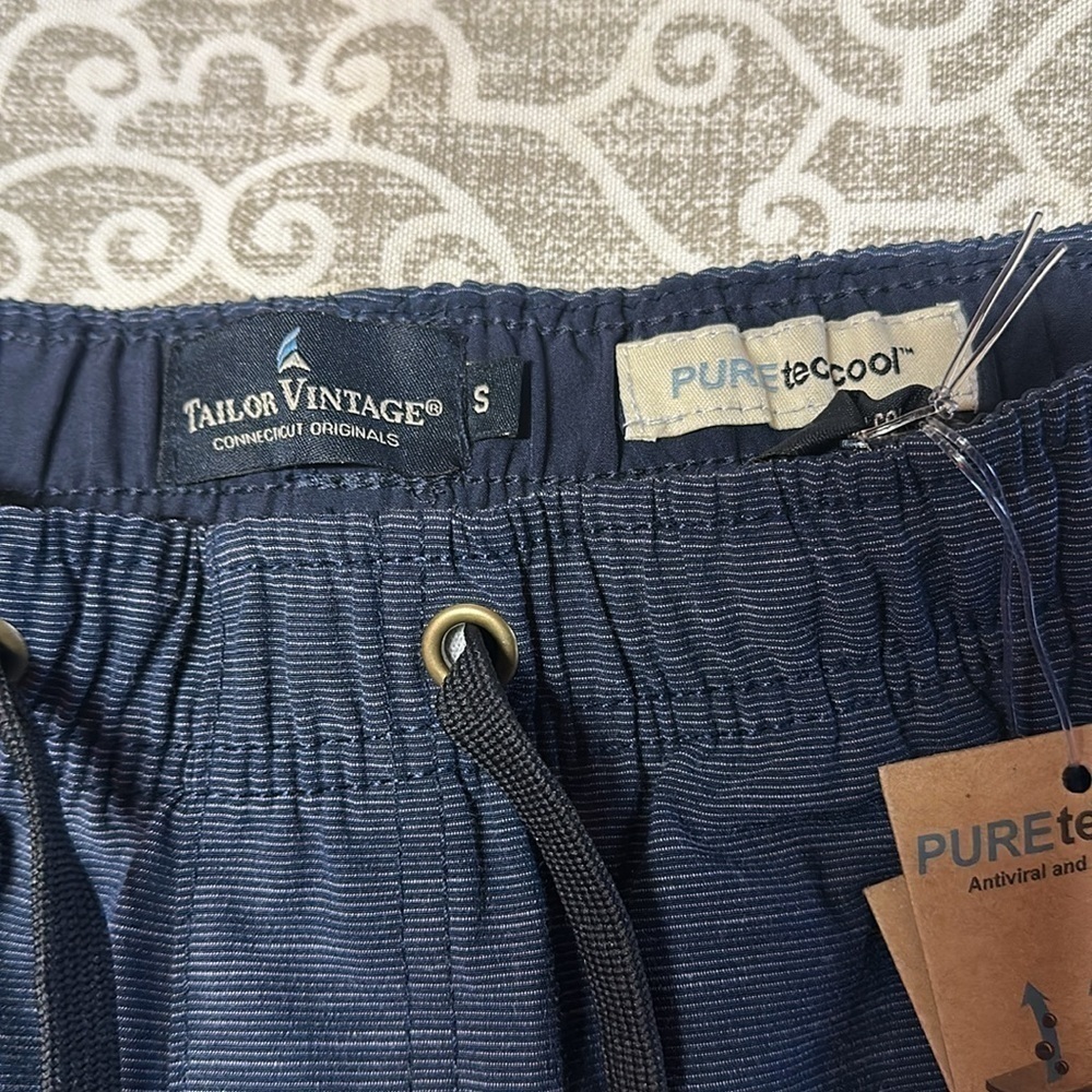 mens tailor vintage hybrid shorts sz small new - Picture 2 of 4